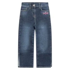 Jeans lunghi a gamba larga