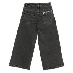 Jeans Neri con Design a Cinque Tasche