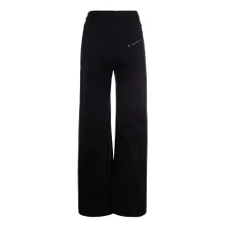 Jeans Palazzo con dettaglio logo