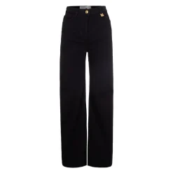 Jeans Palazzo con dettaglio logo