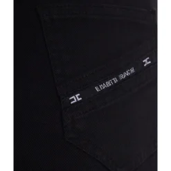 Jeans Palazzo con dettaglio logo