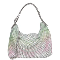 Jill Metal Mesh Mini Bag