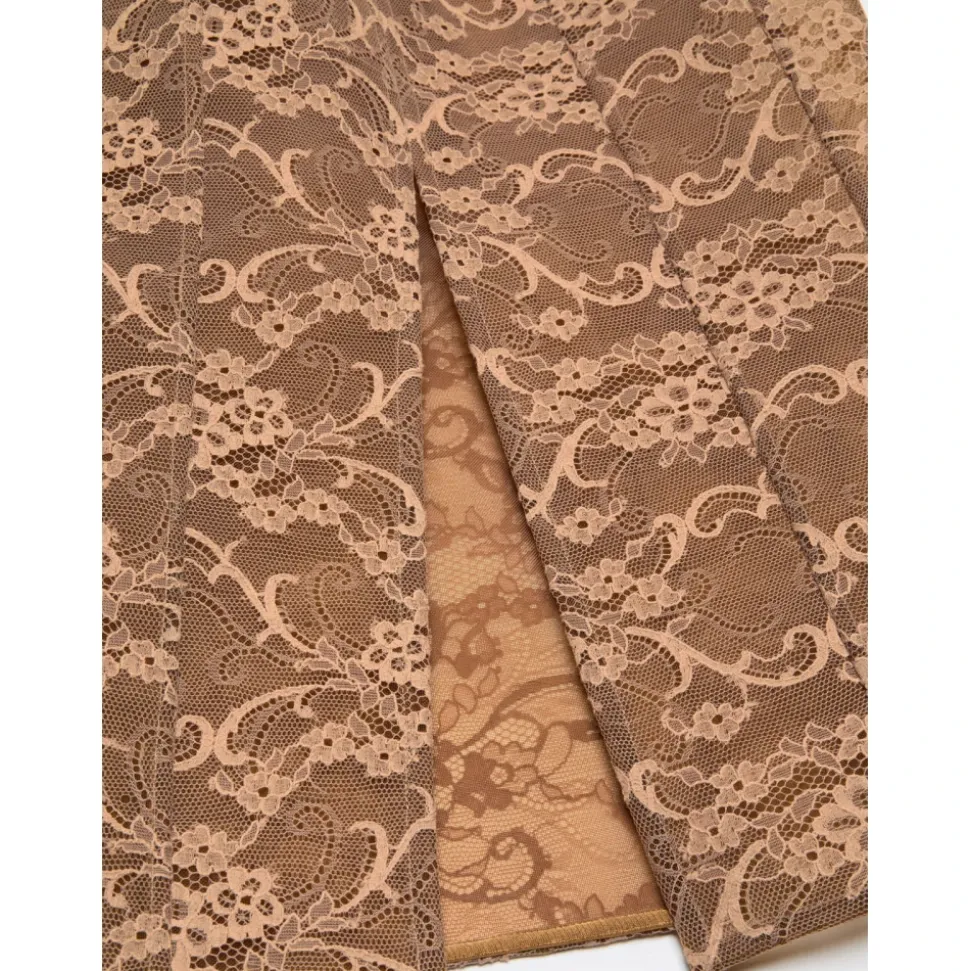 Lace Midi Skirt