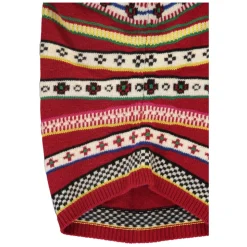 Lana Cotone Jacquard Scaldacollo