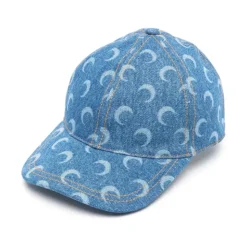 Laser Denim Baseball Cap