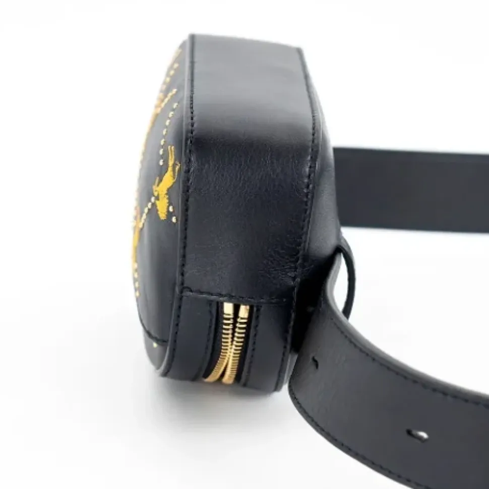 Leather crossbody-bags