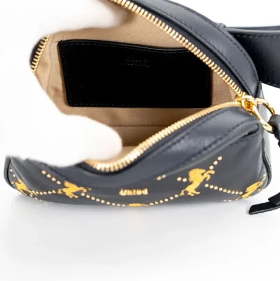 Leather crossbody-bags