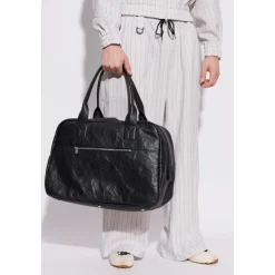 Leather Weekender