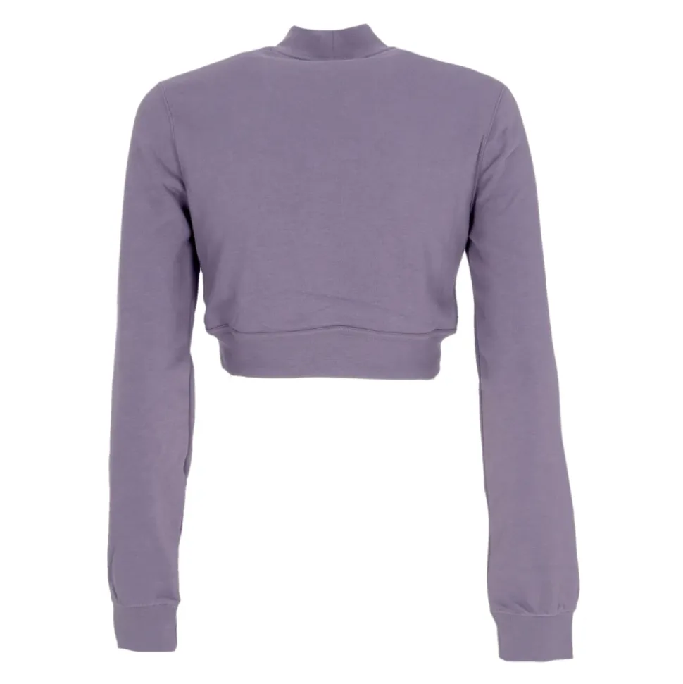 Leggera Felpa con Collo Alto Chill French Terry