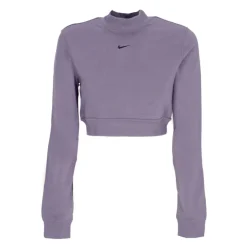 Leggera Felpa con Collo Alto Chill French Terry