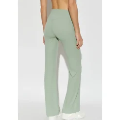 Leggings Zenvy a vita alta svasati senza cucitura anteriore