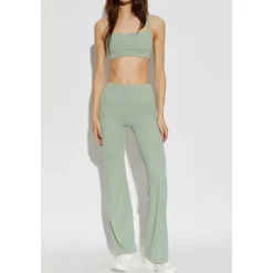 Leggings Zenvy a vita alta svasati senza cucitura anteriore