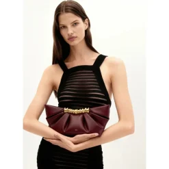 Leia Clutch Pieghettato