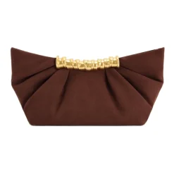 Leia Pleated Clutch