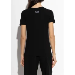 Logo Series T-shirt in jersey di cotone stretch