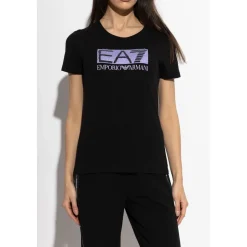 Logo Series T-shirt in jersey di cotone stretch