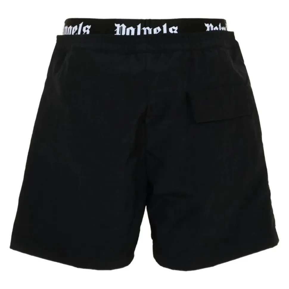 Logo Waistband Swim Shorts