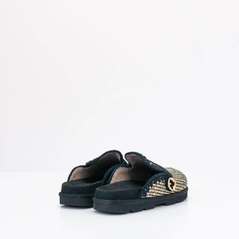Low Bio Sabot Plain Raffia