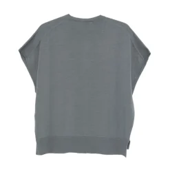 Maglia a Girocollo con Orlo a Coste