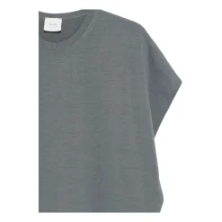 Maglia a Girocollo con Orlo a Coste