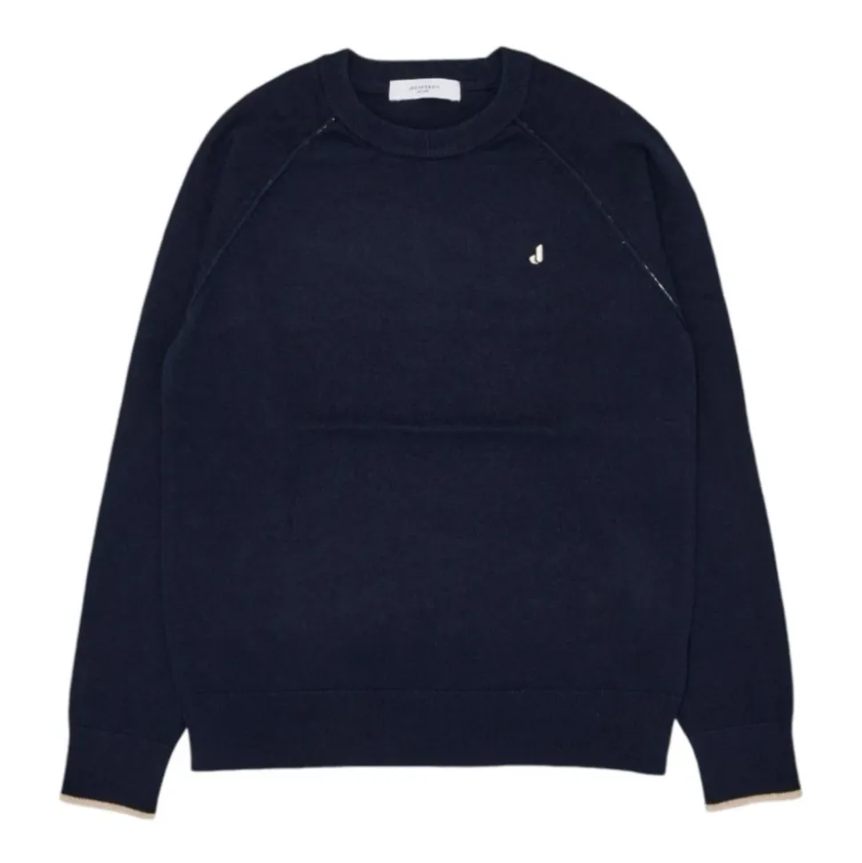 Maglione Blu a Maglia