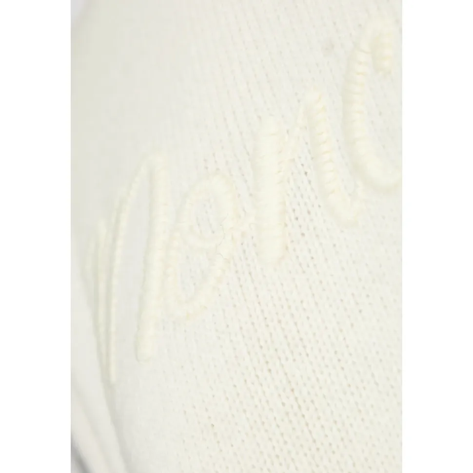 Maglione con Logo Ricamato