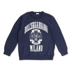Maglione con logo stampato