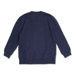 Maglione con logo stampato