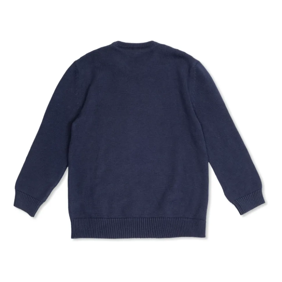 Maglione con logo stampato