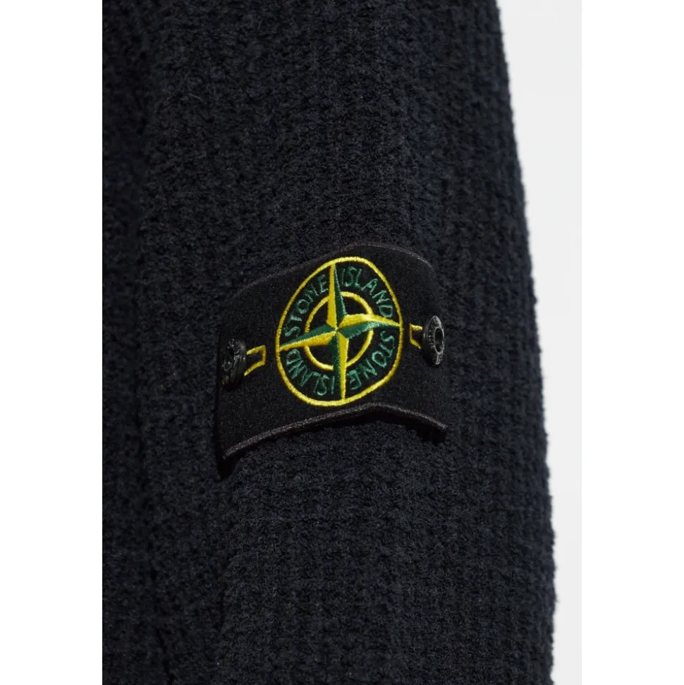 Maglione con patch logo