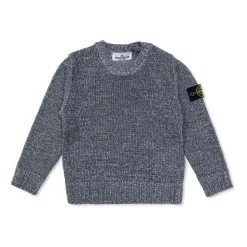Maglione con patch logo