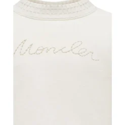 Maglione Corto Crema con Dettagli in Lana