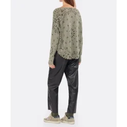 Maglione Girocollo Stampato