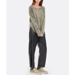 Maglione Girocollo Stampato