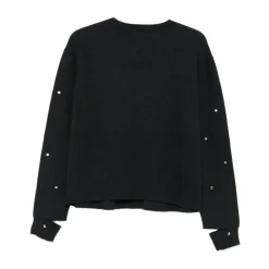 Maglione Grigio in Maglia