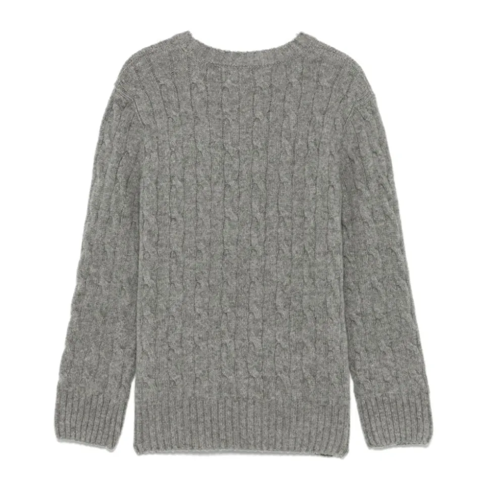 Maglione Grigio per Ragazzi AW24