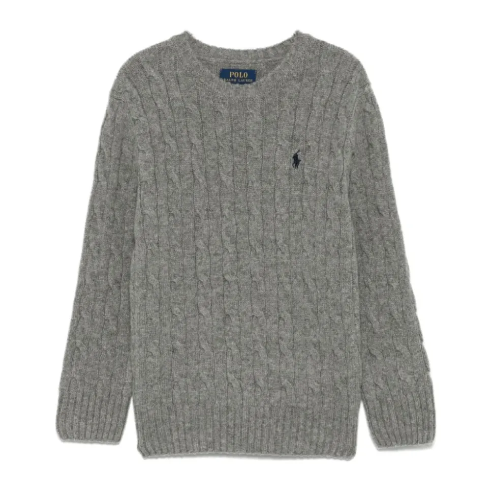 Maglione Grigio per Ragazzi AW24