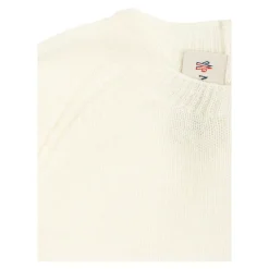 Maglione in cachemire con toppa del logo