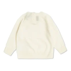 Maglione in cachemire con toppa del logo