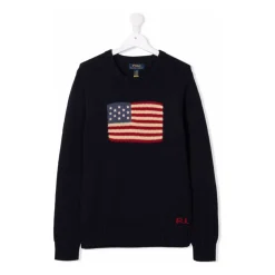 Maglione in Cotone Intarsia