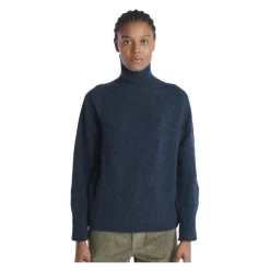 Maglione in lana Shetland a dolcevita