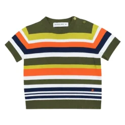 Maglione in Maglia a Righe