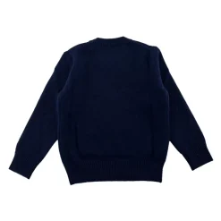 Maglione in Maglia con Dettaglio Fiocco