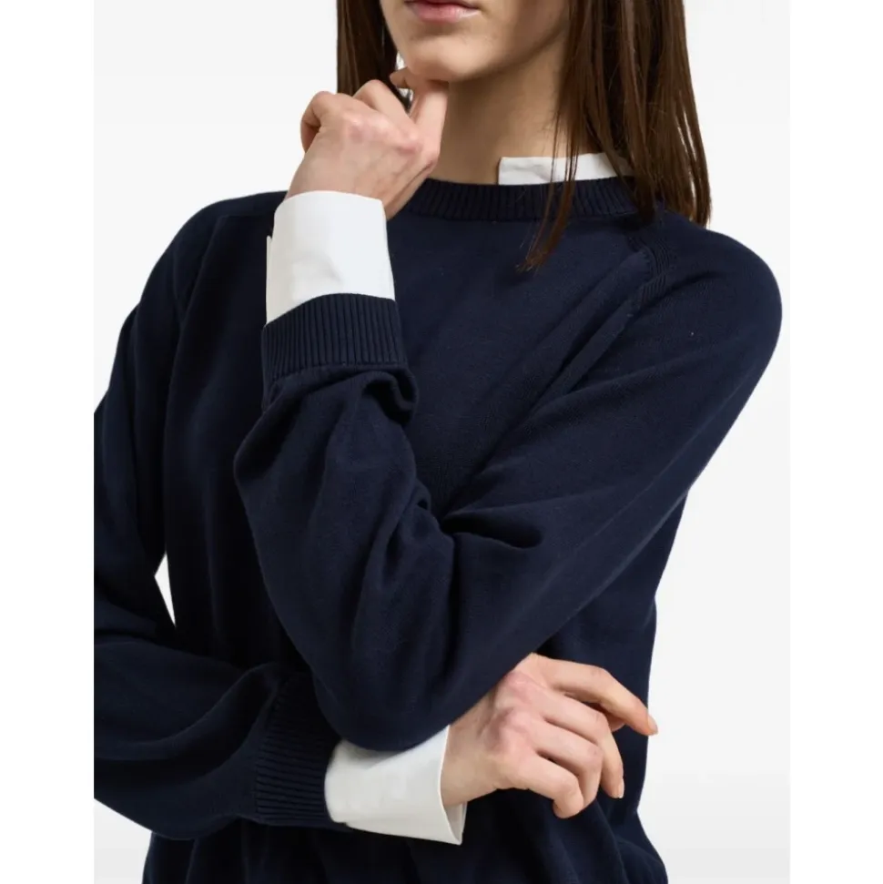 Maglione in maglia girocollo