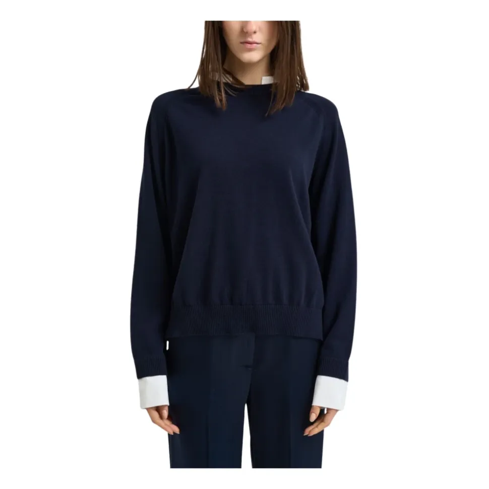 Maglione in maglia girocollo