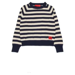 Maglione Jacquard a Righe