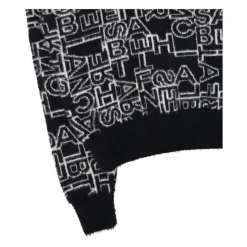 Maglione Jacquard Lettering