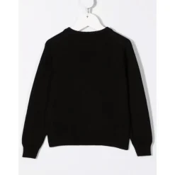Maglione Nero con Modello 1B000