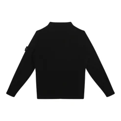 Maglione Nero con Patch Bussola