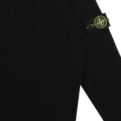 Maglione Nero con Patch Bussola